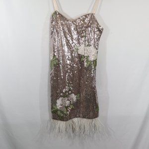 Laundry by Shelli Segal Women's Sequin Cocktail Dress Size 2